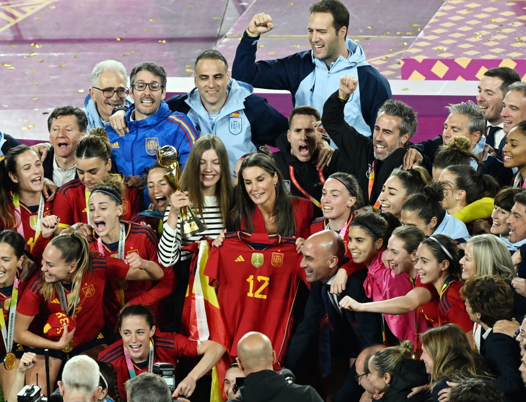 西班牙夺冠。Reuters
