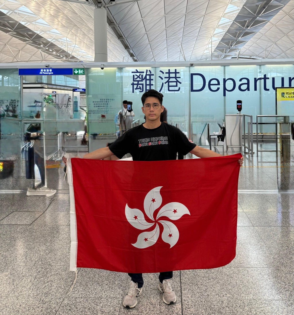 男子隊隊長周俊健。由中國香港合氣道總會提供 男子隊隊長周俊健。由中國香港合氣道總會提供