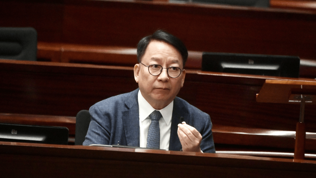 陳國基指改革港澳工作機構，鞏固提升香港「背靠祖國、聯通世界」獨特優勢。資料圖片