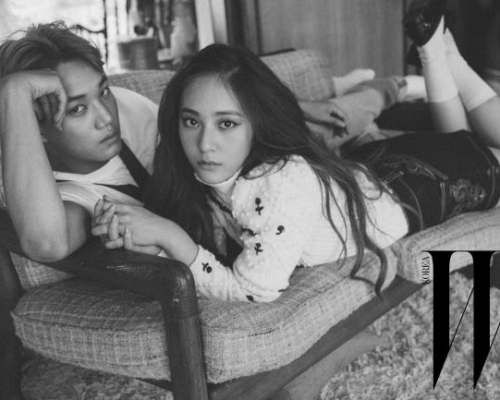 KAI、Krystal拍拖1年，被爆因工作繁忙搞到分手。