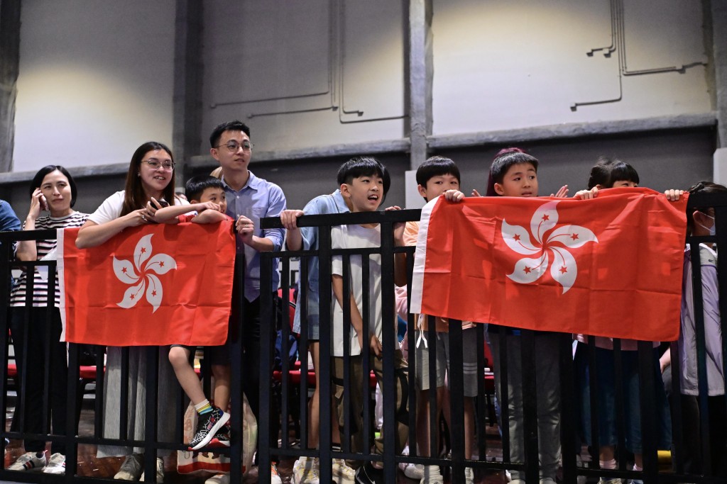 花剑世界杯香港站，不少市民入场支持港队。资料图片