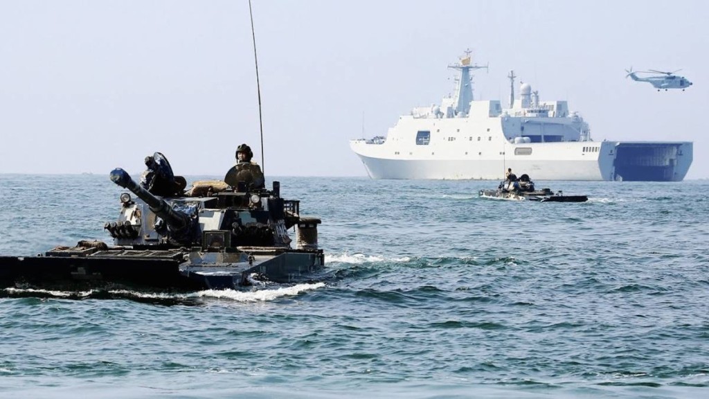 美媒指，美國戰爭部有報告草案，北京預料2027年具備攻台並取勝能力。東部戰區