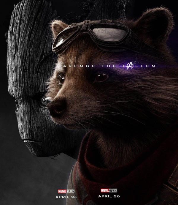 「Groot」和Rocket。網圖