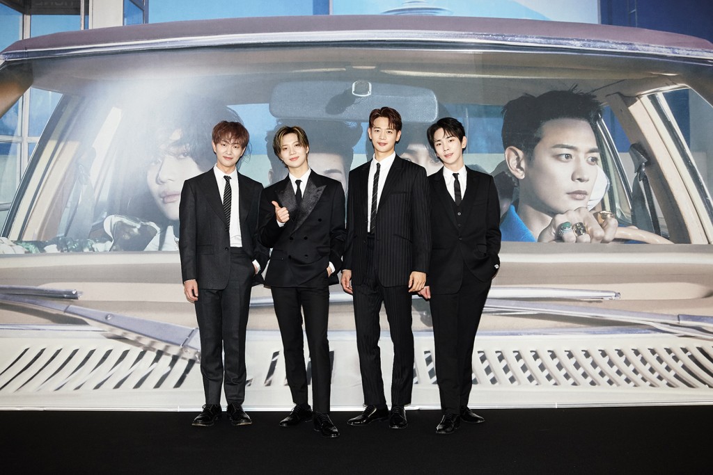 SHINee現以4人形式活動。