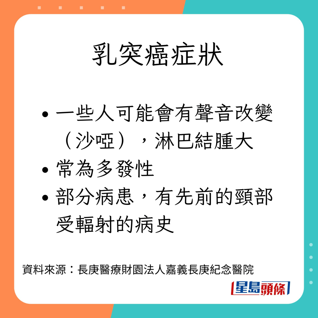 甲狀腺乳突癌的特性。