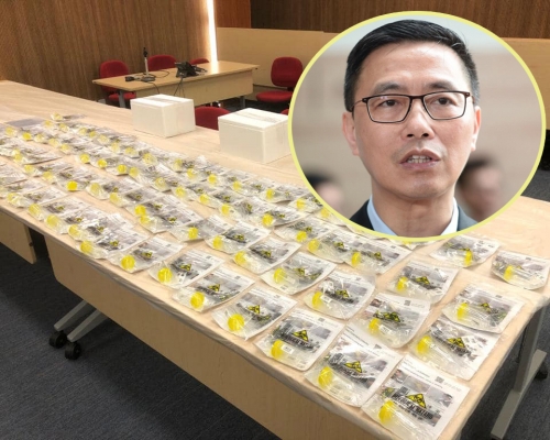 楊潤雄指,派發樣本檢測套裝過程大致暢順。資料圖片及楊潤雄fb圖
