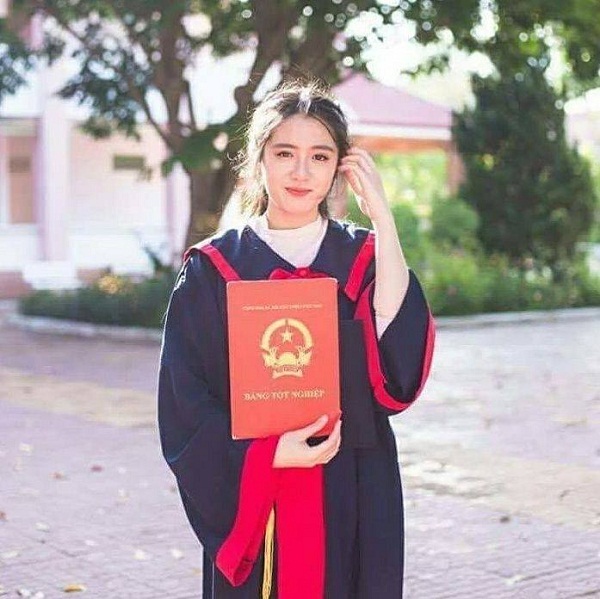 越南24岁正妹检察官邓黎琼江曾参加选美。网络图片