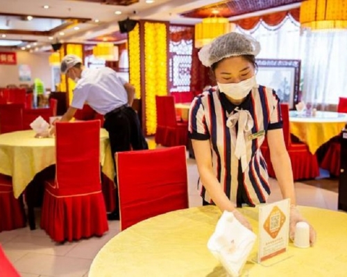 北京餐飲業防控調至二級應急響應管控。網上圖片
