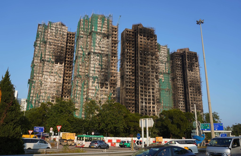 宏福苑早前發生大火。資料圖片