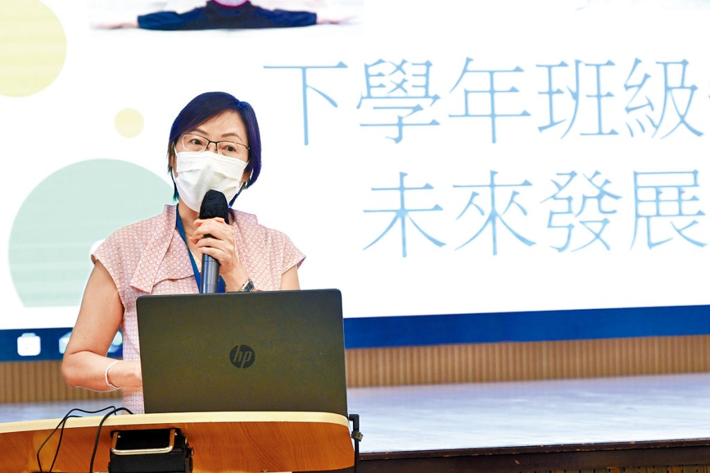 袁潘淑嫻指，大成小學的小一收生距「開班綫」不遠，已申請開辦私小一，並透露校方擬轉型私校辦學。 