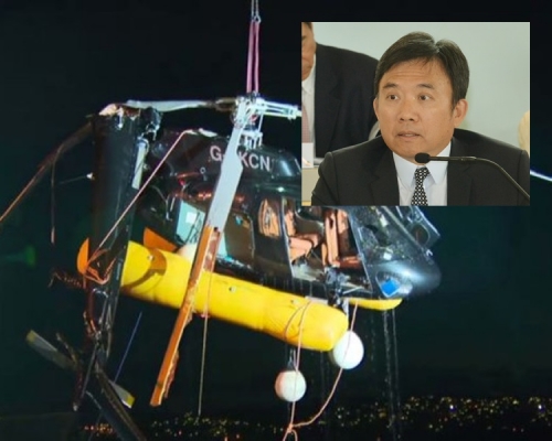 TVB主席陳國強挪威搭直升機疑失事墮海。網上圖片