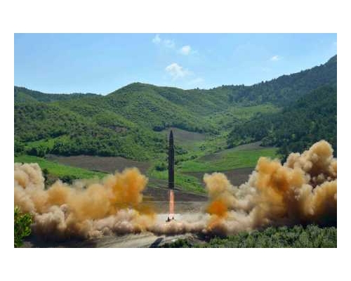 朝鮮半島局勢緊張。AP