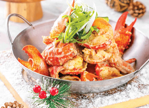 港威酒店—Three on Canton炮製了一系列環球美食及傳統節日佳餚。
