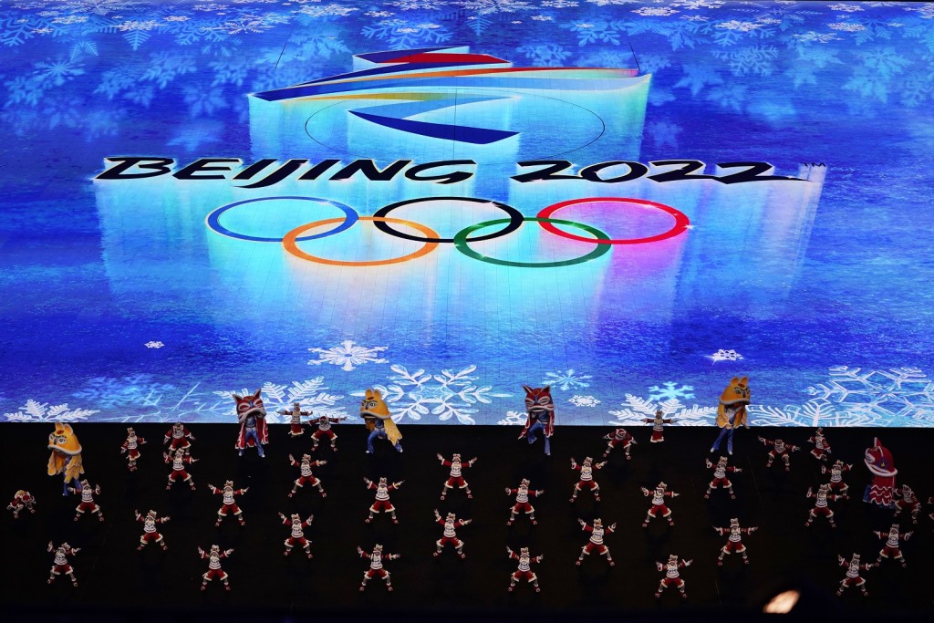 北京冬奧開幕。AP圖片