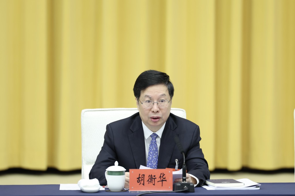 重慶市長胡衡華。中新社