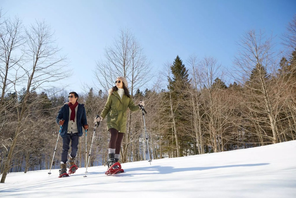 Club Med Tomamu度假村的滑雪区，有29条各级滑雪道及多元雪地游趣可供畅玩。