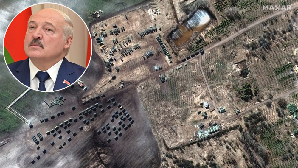 烏克蘭指白俄準備派兵到當地,盧卡申科否認。AP圖