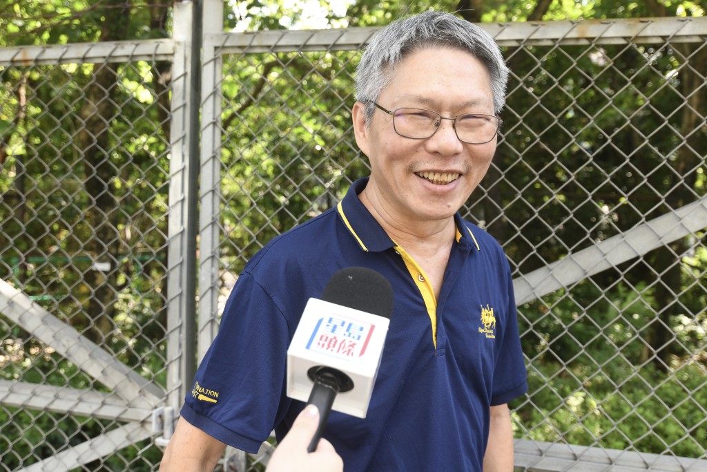 居民林先生亦指,今早知悉屋苑內有感染個案,但不會對此過分擔心。 居民林先生亦指,今早知悉屋苑內有感染個案,但不會對此過分擔心。