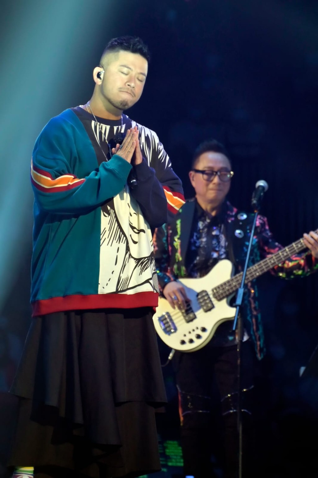 小肥入行第一個音樂會獲Gary幫手。