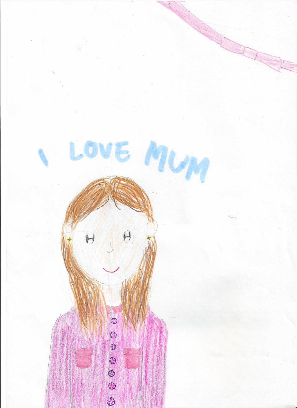 囝囝说「I love Mum」，简直是含金量最高的一句话。（图片来源：受访者提供）