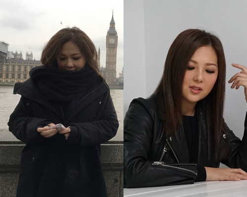 Janice首次到訪英國。