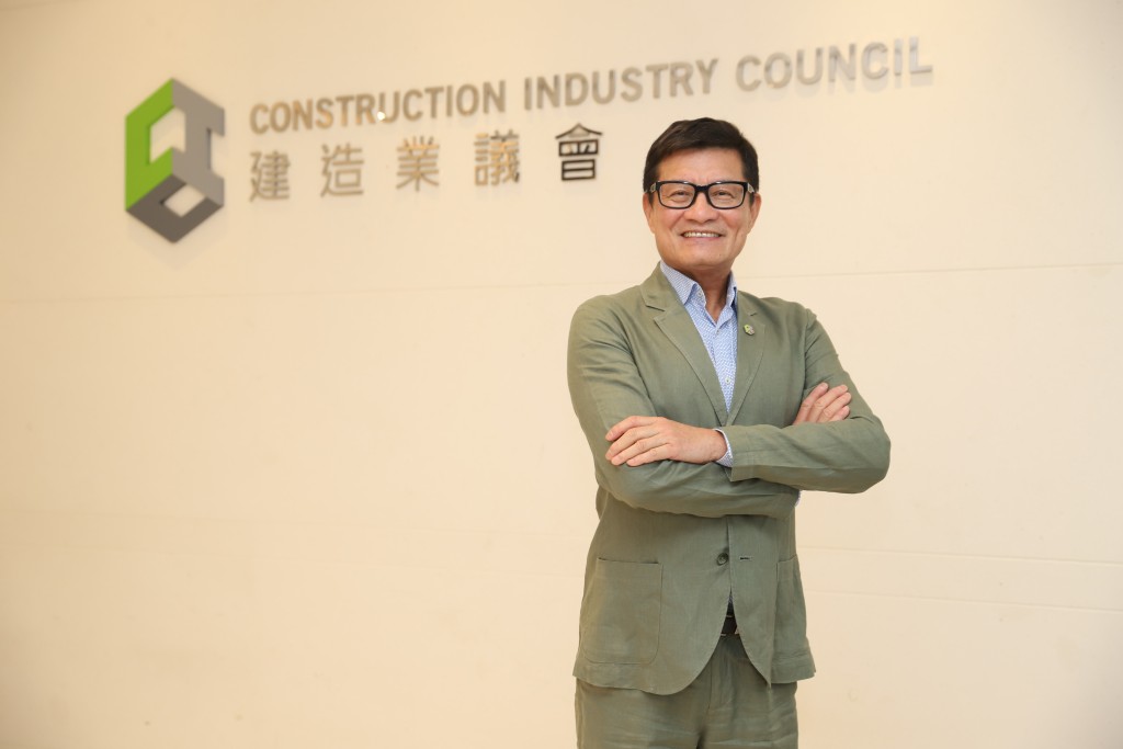 建造業議會執行總監鄭定寕工程師。