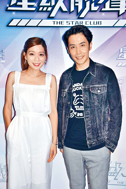 李逸朗、歌莉雅為《星級靚聲》合唱。