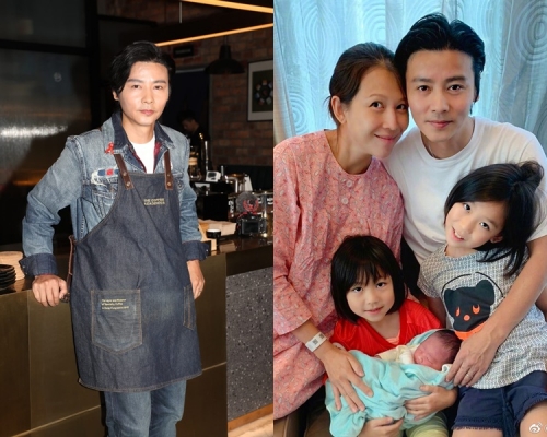 张晋有老婆生3个可爱宝贝，又持家有道，当然感恩。