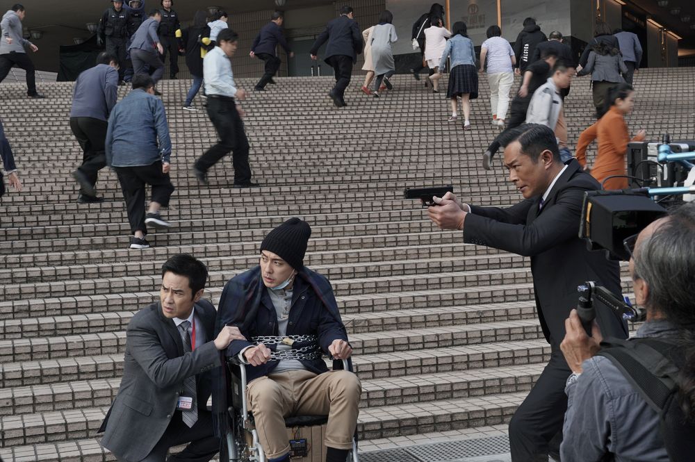 古仔同場拍攝。