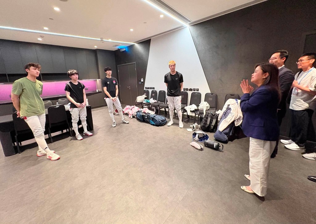罗淑佩指在场观众都感受到港队的团队精神满满。罗淑佩fb