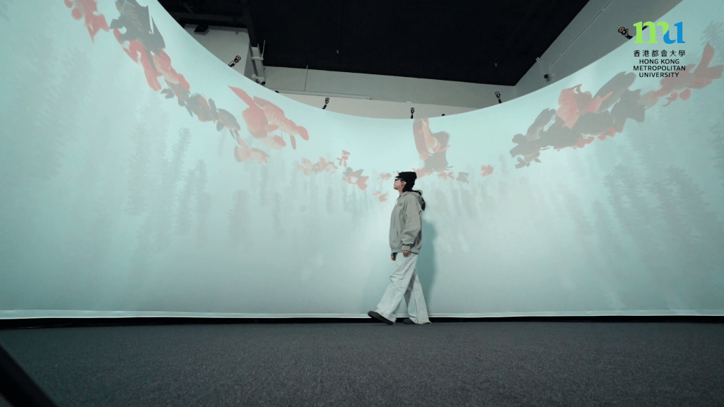 360度沉浸式CAVE系統可讓觀眾體驗到360度3D視覺效果