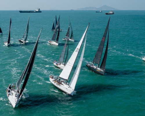中國海岸帆船賽始於一九九三年，今年是第二十九屆。網上圖片