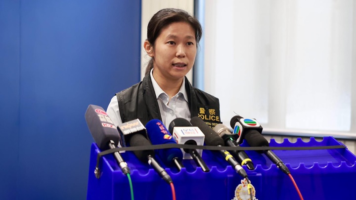 大嶼山警區助理指揮官（刑事）陳家瑩總督察。