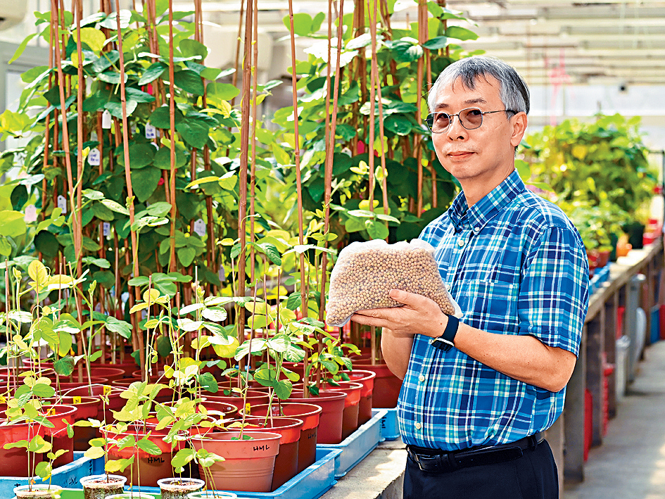 中大卓敏生命科學教授林漢明表示，要維持農業生產，必須引入新技術。