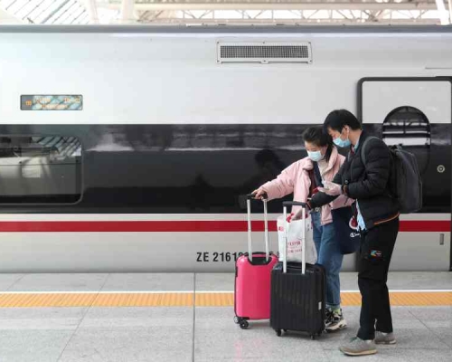 內地新增99宗確診大部分都屬境外輸入病例。新華社