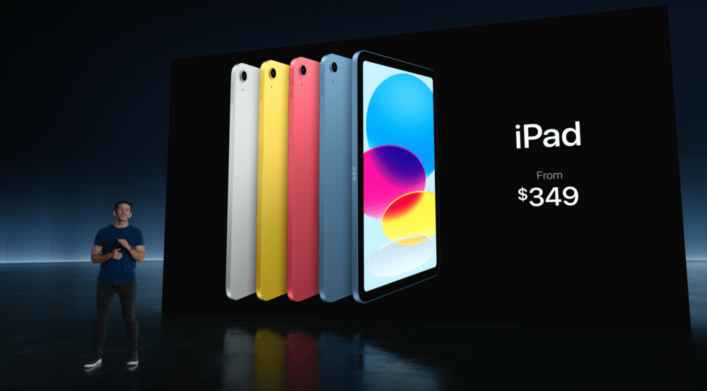 第10代iPad即日減價，入場費由S2,799起。