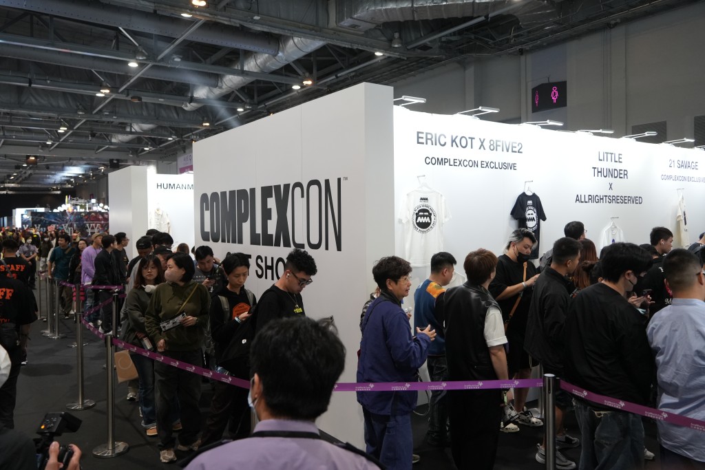ComplexCon香港2024入场情况。吴艳玲摄