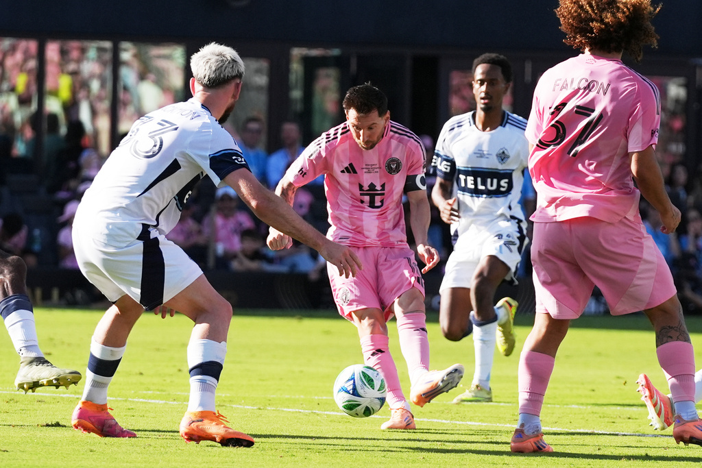 美斯今季在常規賽貢獻29入球19助攻。美聯社 美斯今季在常規賽貢獻29入球19助攻。美聯社