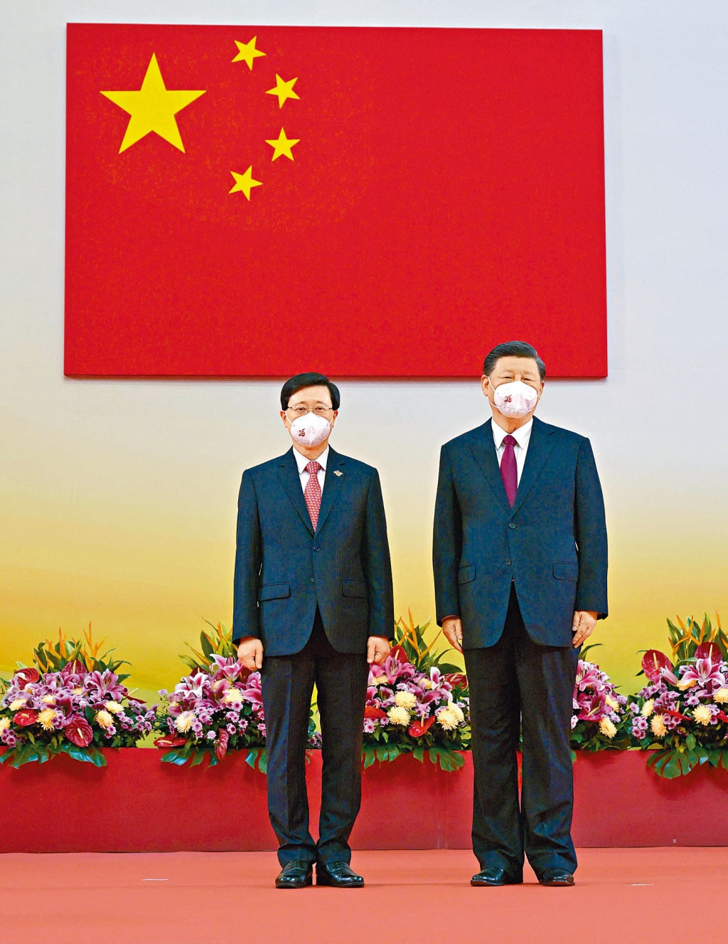 新任行政長官李家超昨日正式就任，國家主席習近平為其監誓。