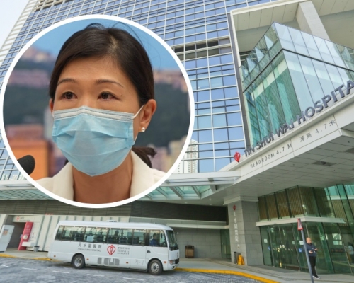 何婉霞指85歲女病人曾在天水圍急症室進行急救。