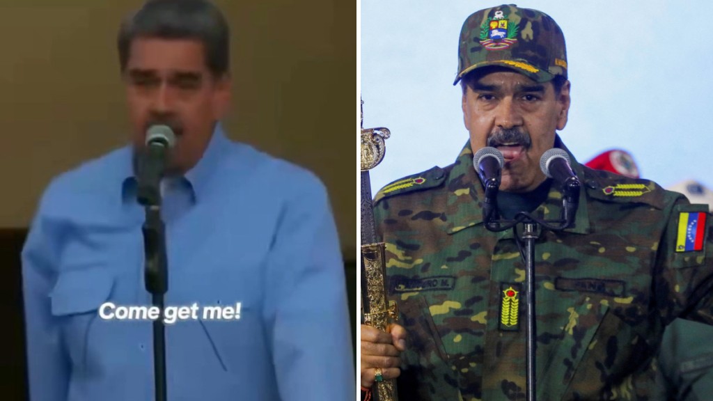 委內瑞拉總統馬杜羅被美軍生擒。路透社/IG@white house