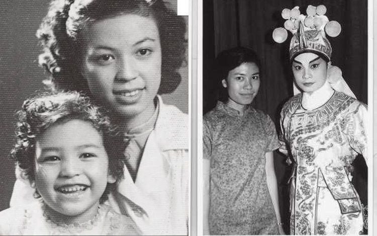 余慕蓮母親與妹妹都是演藝人。