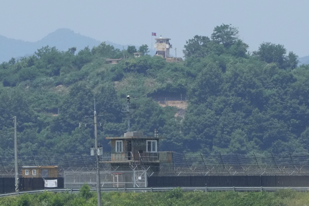 北韩士兵近期3次越界，令两韩边境情势紧张。美联社