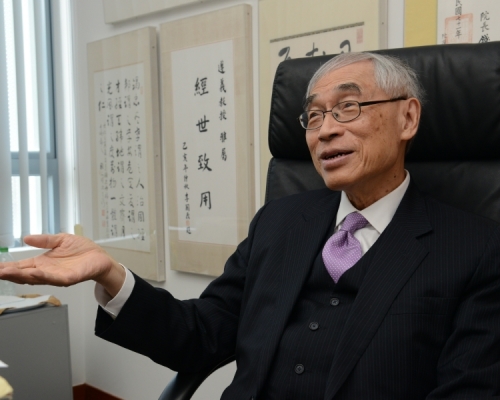 香港中文大學前校長、著名經濟學家劉遵義。資料圖片