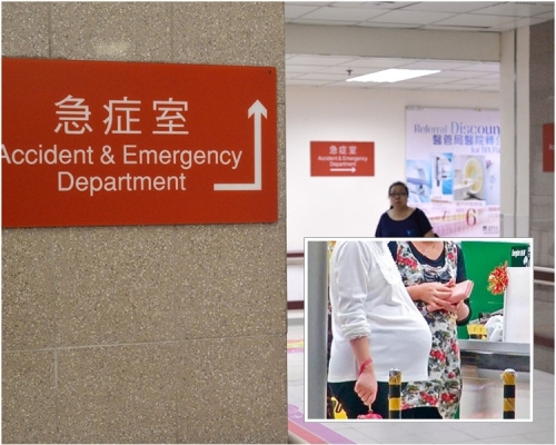 醫管局表示,截至7月,本年共有80名非本地孕婦在分娩前一刻衝往公立醫院急症室分娩。 資料圖片