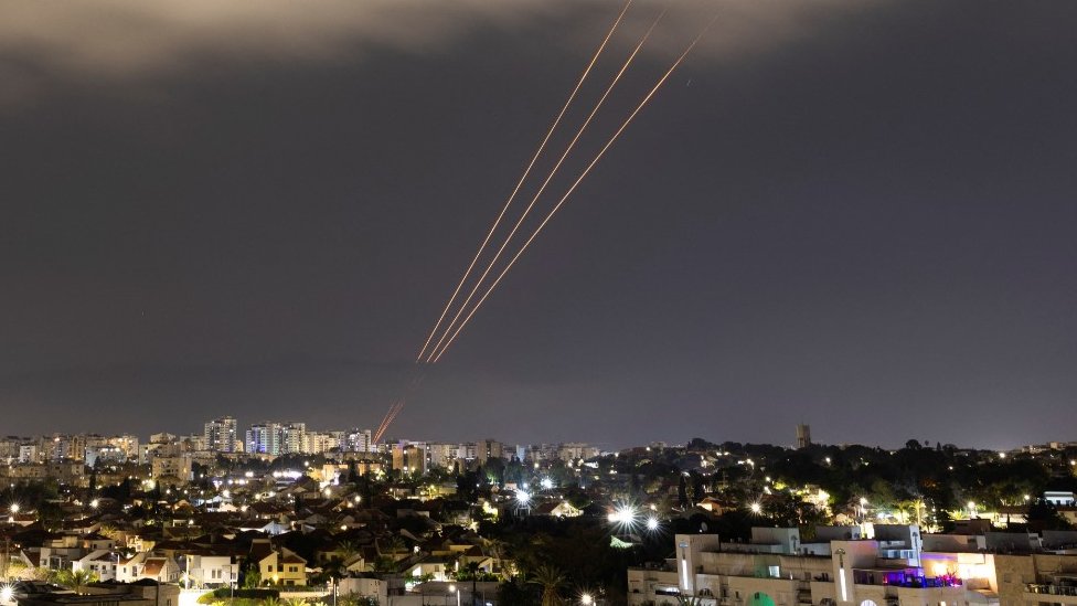 伊朗今年4月13日曾發射導彈襲擊以色列。路透社