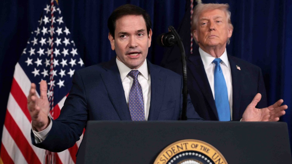 美媒指特朗普要求助管理委国 鲁比奥被形容为「委内瑞拉总督」。路透社