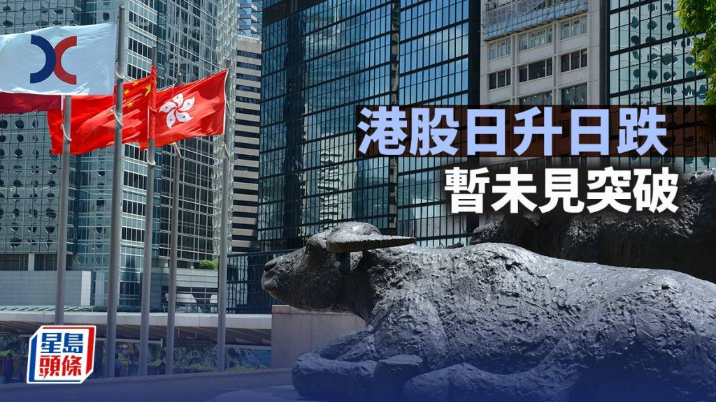 港股日升日跌 暫未見突破｜古天后