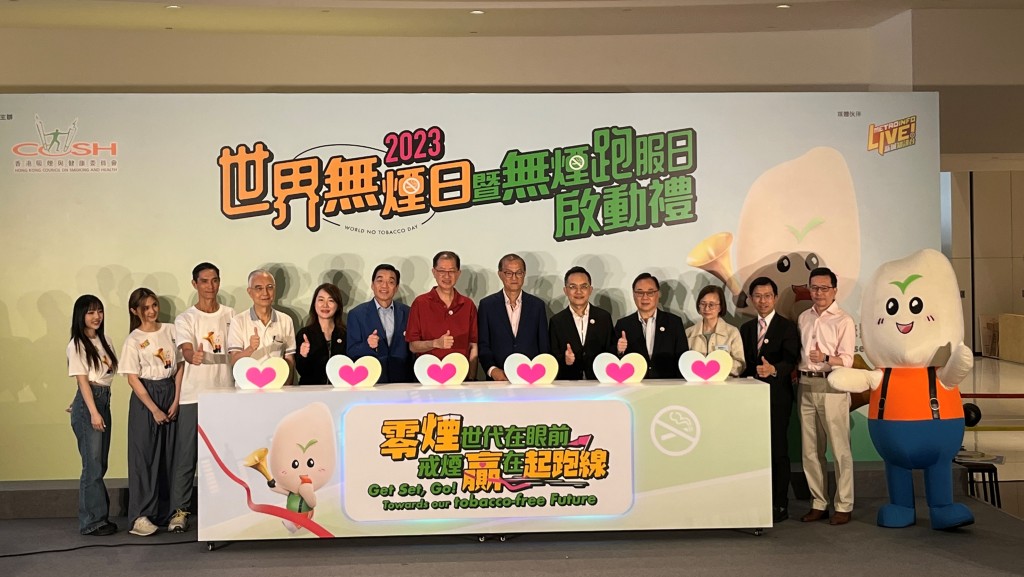 盧寵茂表示，本港吸煙率已降至9.5%，惟煙稅仍有增加的空間。陳俊豪攝