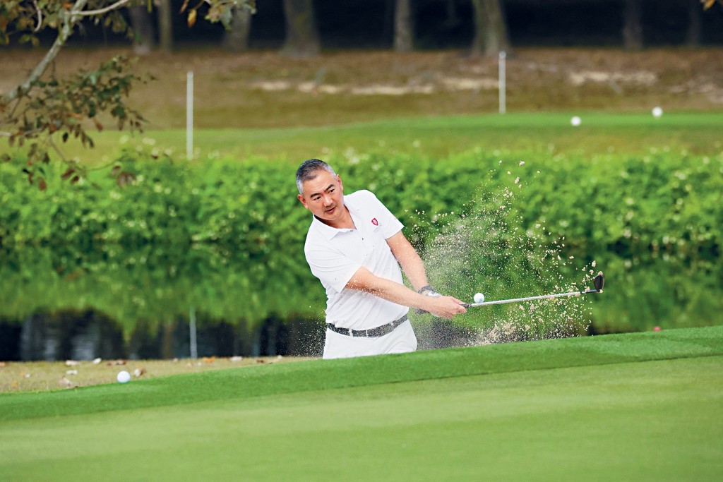 香港哥爾夫球會會長郭永亮，指粉嶺高球場是香港一處難得的資產。